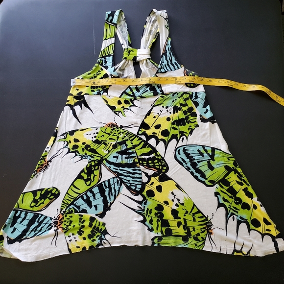 CAbi Neon Wings Butterfly Racerback Tank - Picture 8 of 13